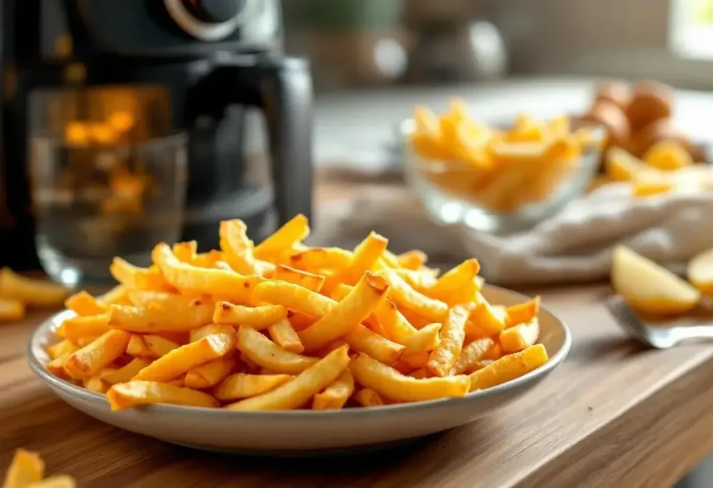 Cette astuce à l'eau chaude rend vos frites Airfryer 3 fois plus croustillantes (vous allez adorer)