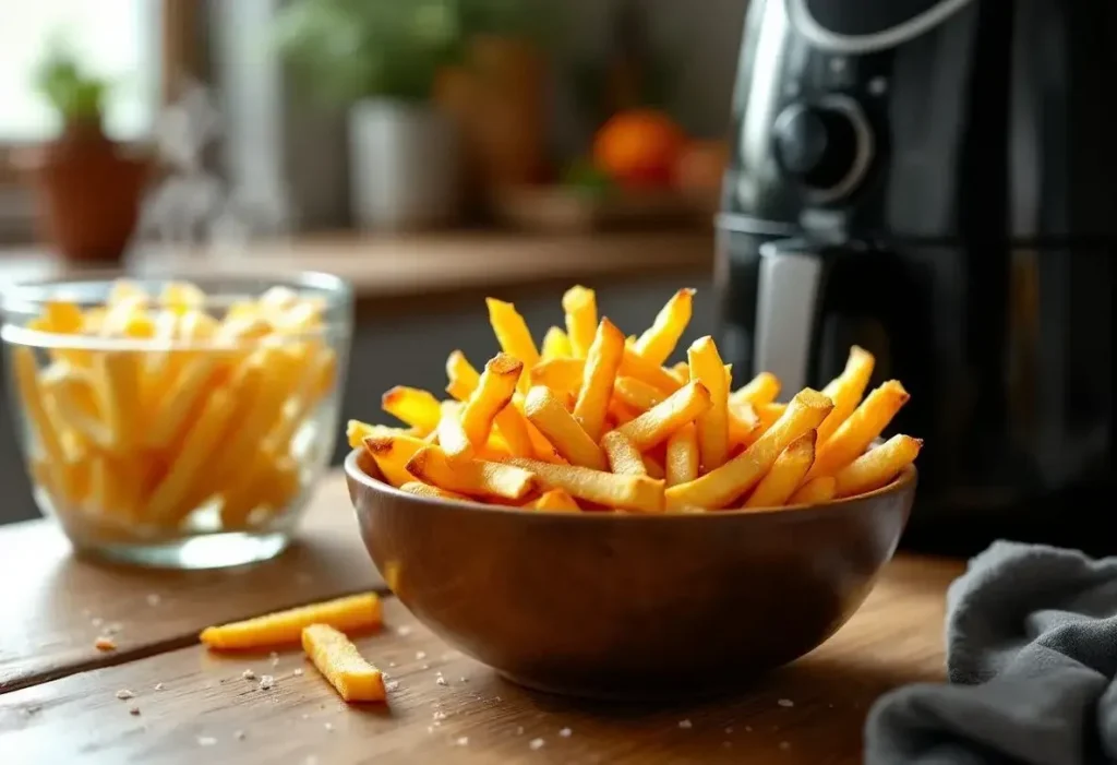 Frites Airfryer ultra croustillantes : l’astuce de l’eau chaude qui change tout à chaque cuisson (si seulement je l’avais découverte plus tôt)
