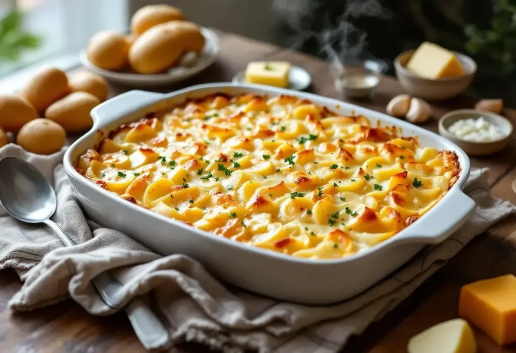 Gratin de pommes de terre express : la recette familiale ultra crémeuse et fondante qui plaît à tout le monde