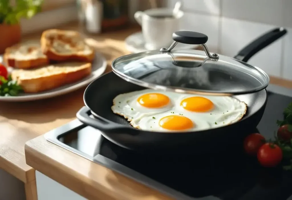 J’ai remplacé l’huile et le beurre dans mes œufs au plat : c’est plus sain et toujours aussi délicieux