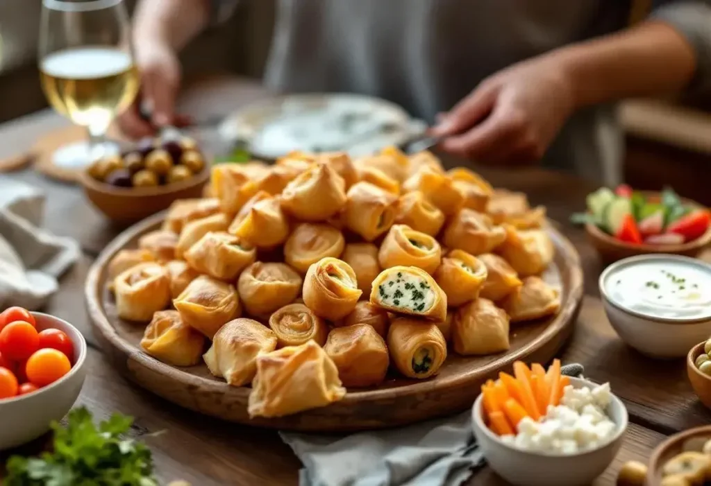 « J'ai trouvé LA recette miracle pour mes apéros » : mes roulés filo font un carton (prêts en 15 minutes top chrono)