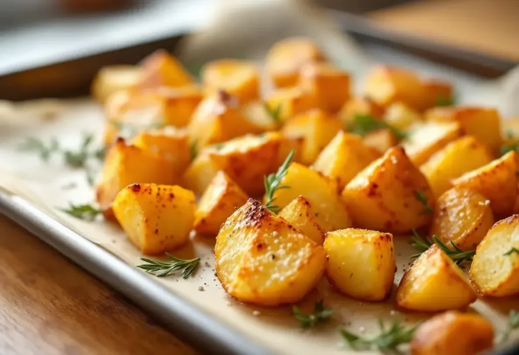 Pommes de terre au four : l’astuce toute bête pour les rendre ultra croustillantes à chaque fois